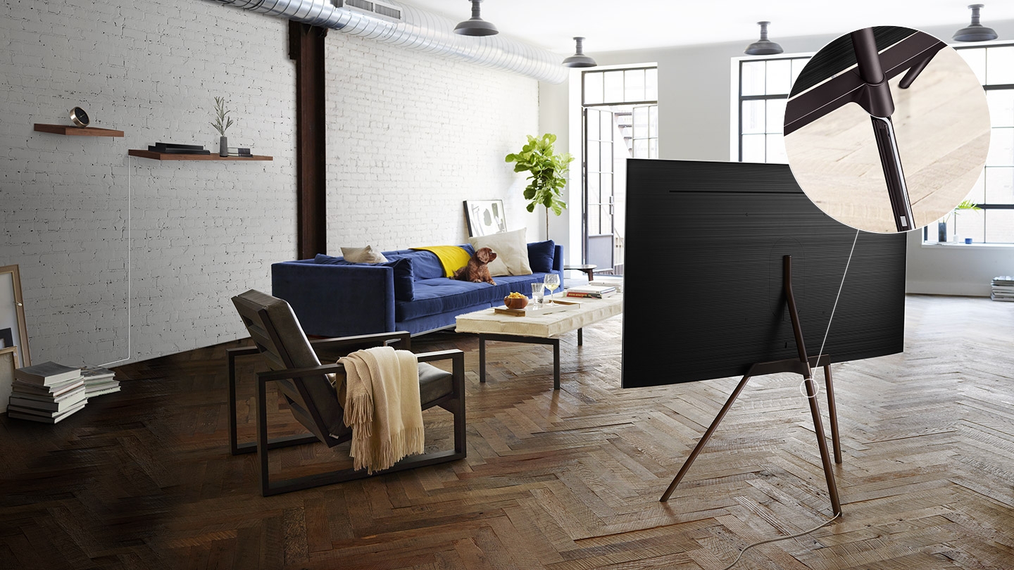 Samsung tv with sold tv stand